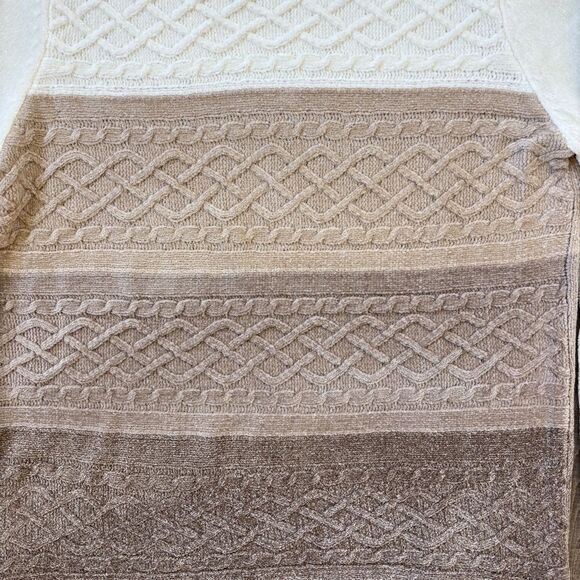 Alfred Dunner Womens Cable Knit Sweater Size S Chenille Soft Casual Cozy Comfort - Picture 2 of 9